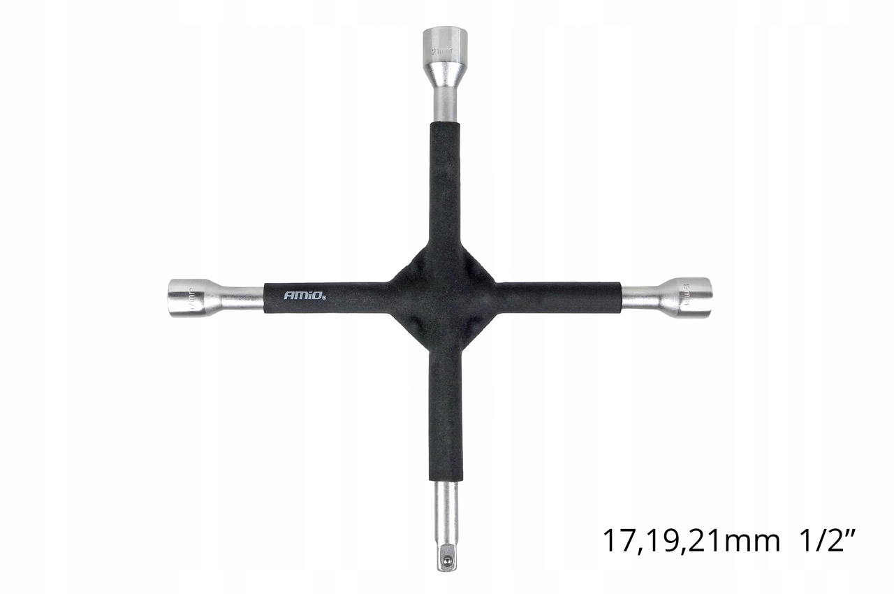 Klucz krzyżakowy DO KÓŁ MOCNY 17-19-21mm 1/2"
