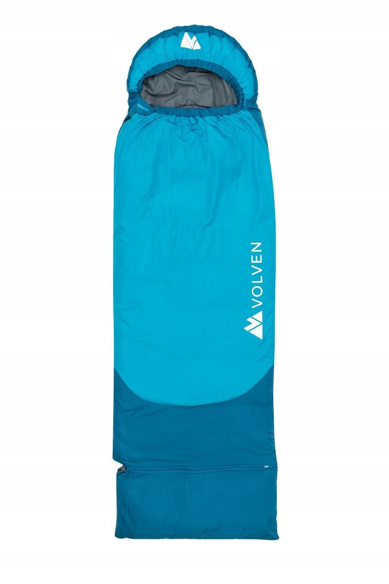 Volven Śpiwór syntetyczny dziecięcy Junior Niebieski prawy