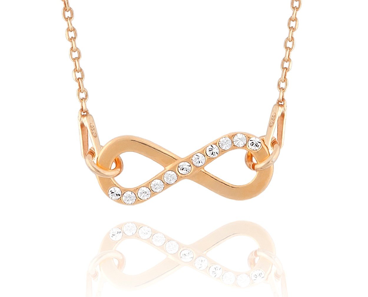 

Naszyjnik Infinity nieskończoność Swarovski el 45