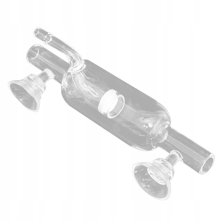 Levně Deep Aqua Skleněný Difuzér Reaktor CO2 Přívod Hadice 12-16 Do Akvária 13 MM