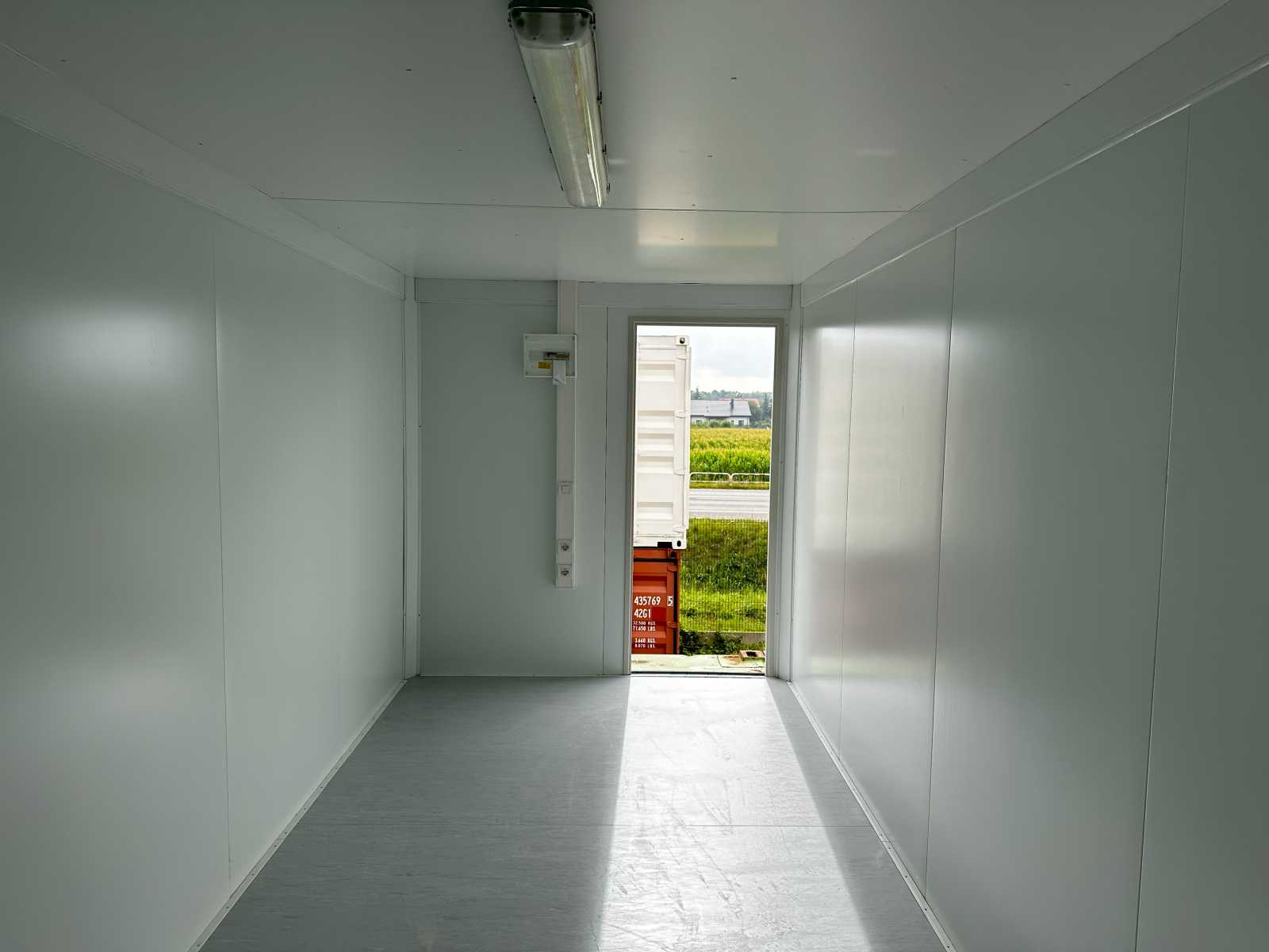 KONTENER BIUROWY SOCJALNY NOWY Długość 6 m