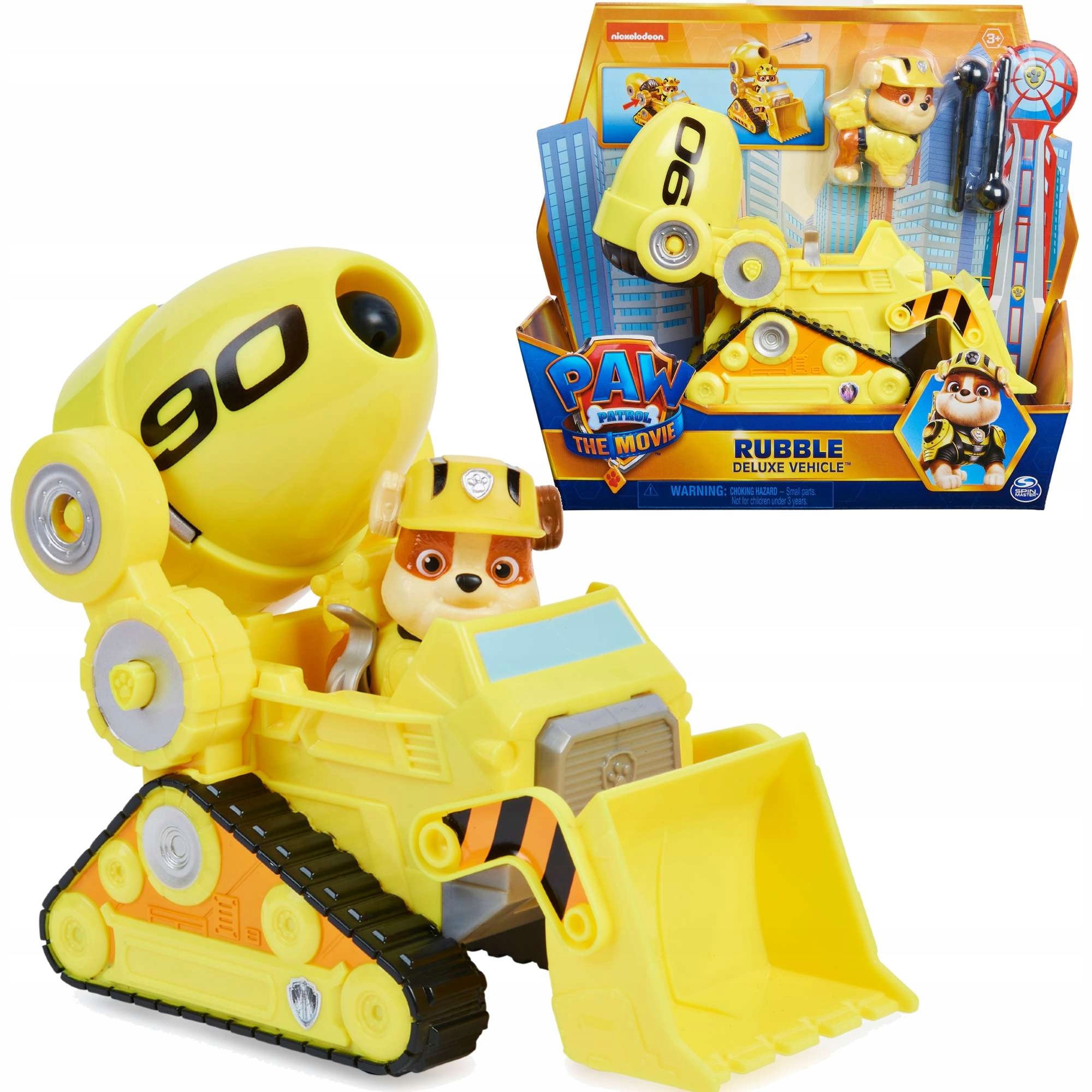 

Psi Patrol Figurka Rubble Pojazd Z Wyrzutnią