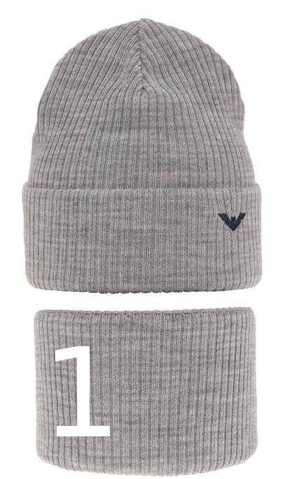 CZAPKA i KOMIN komplet CHŁOPIĘCY ZIMOWY *kol* 8-14L Marka Picco