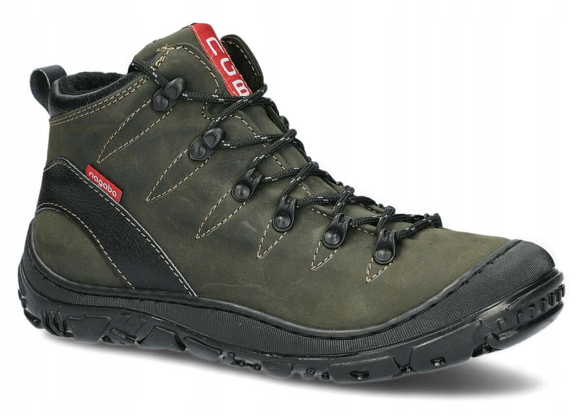 Nagaba 240 Khaki – Pohodlné Dámské Kožené Trekové Boty