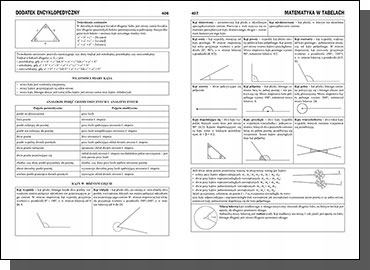 Pakiet MATEMATYKA x2 KOMPENDIUM + Encyklopedia wzory definicje Liceum GREG Przedmiot Matematyka