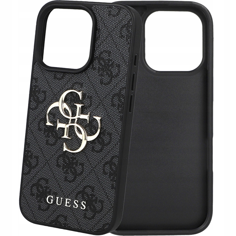 Módní pouzdro na telefon pro iPhone 16 Pro, kryt Guess, zadní kryt pro telefon