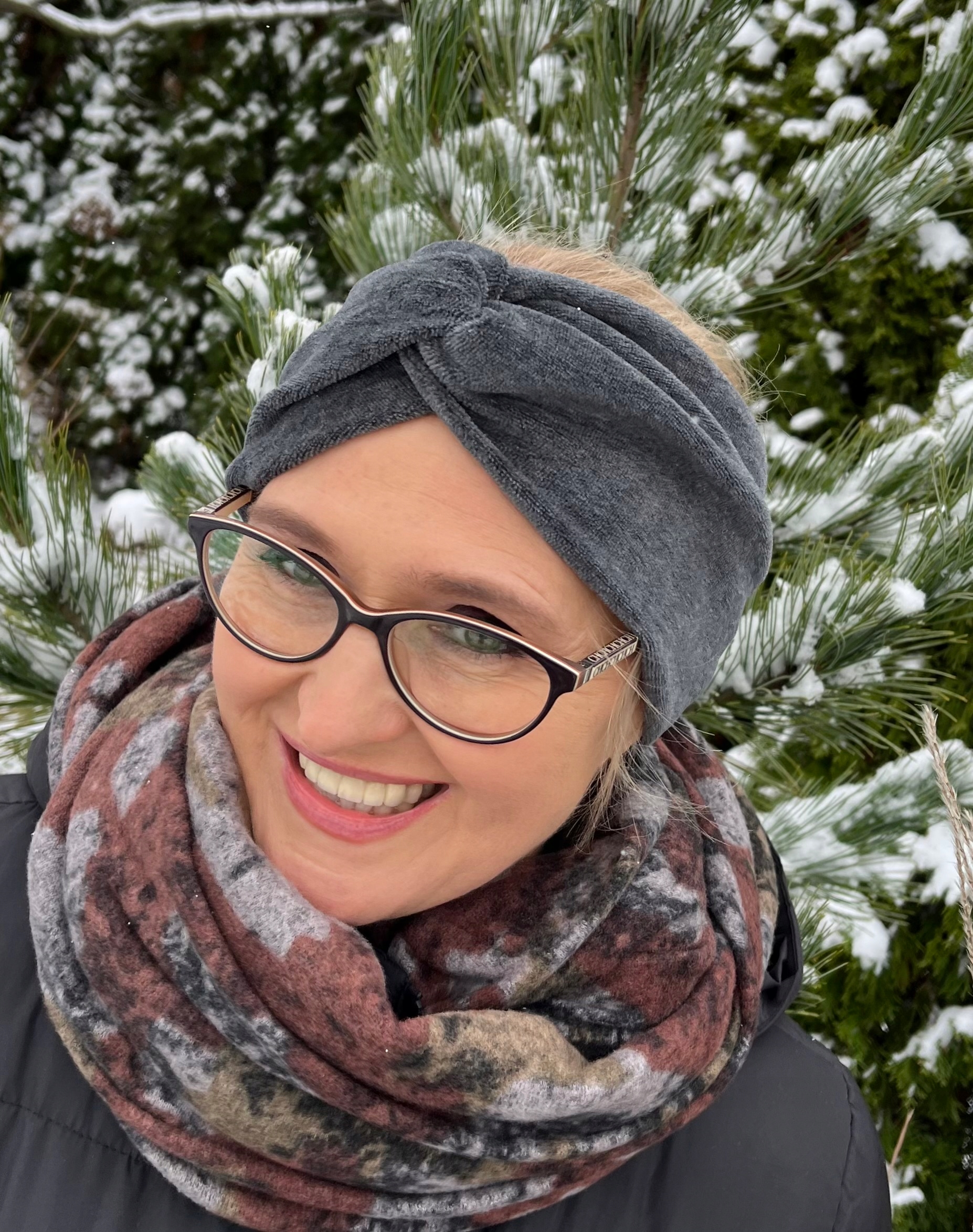 Szeroka opaska półturban wr-01 Eva Design Płeć kobieta