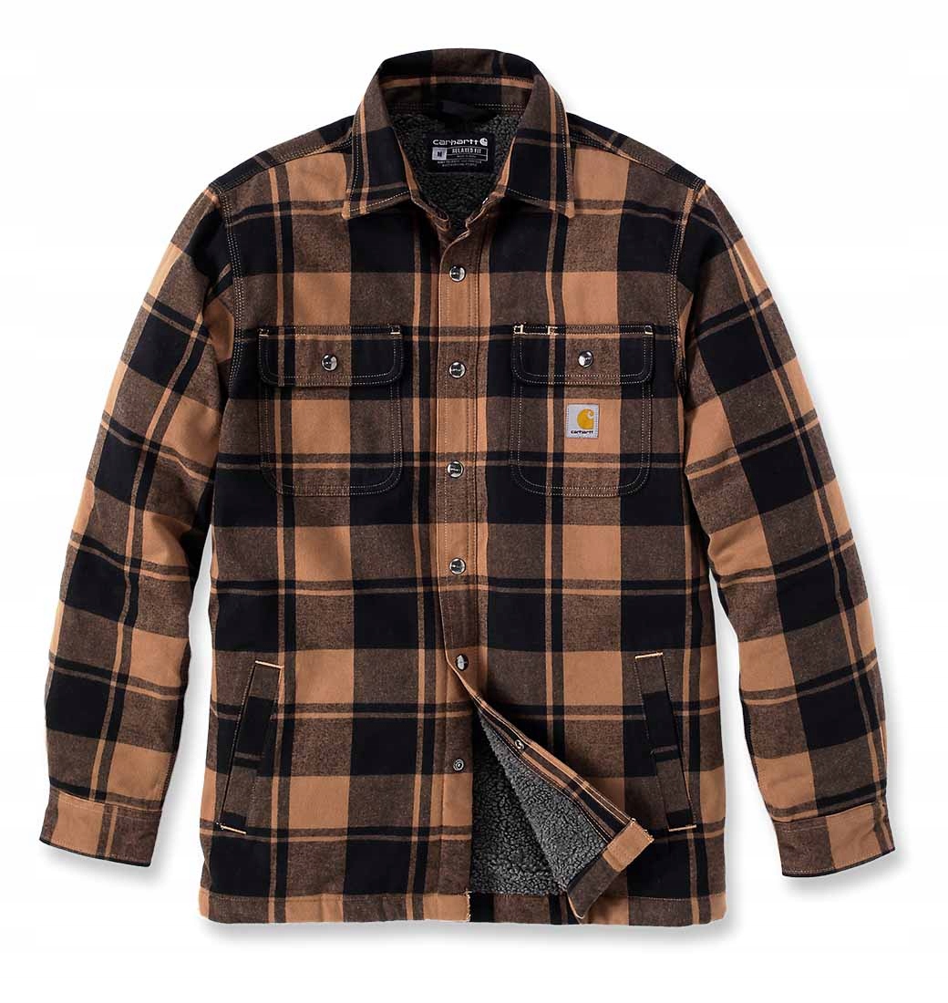 Svrchní košile Carhartt Heav Flannel Brown