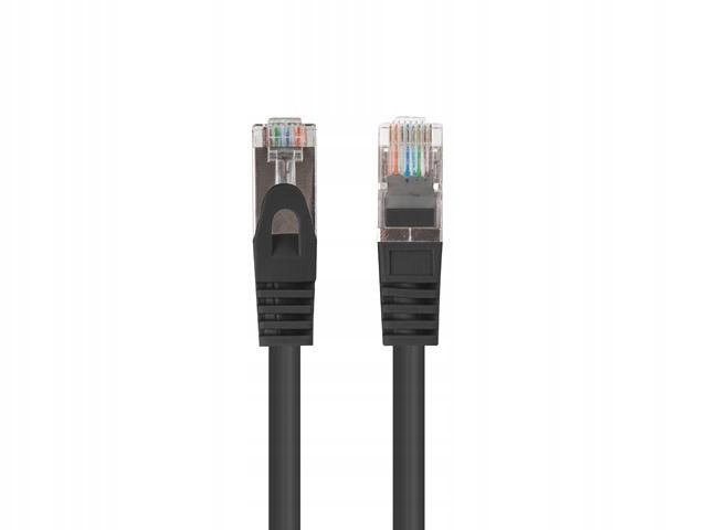 Patchcord kat.6 Ftp 5M 10-pak fluke passed czarny