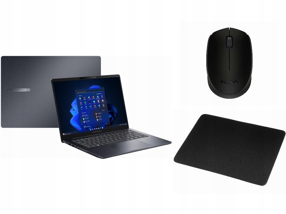 Laptop Asus Windows 11 Pro Intel Core Ultra 5 Stylowa Myszka Podkładka
