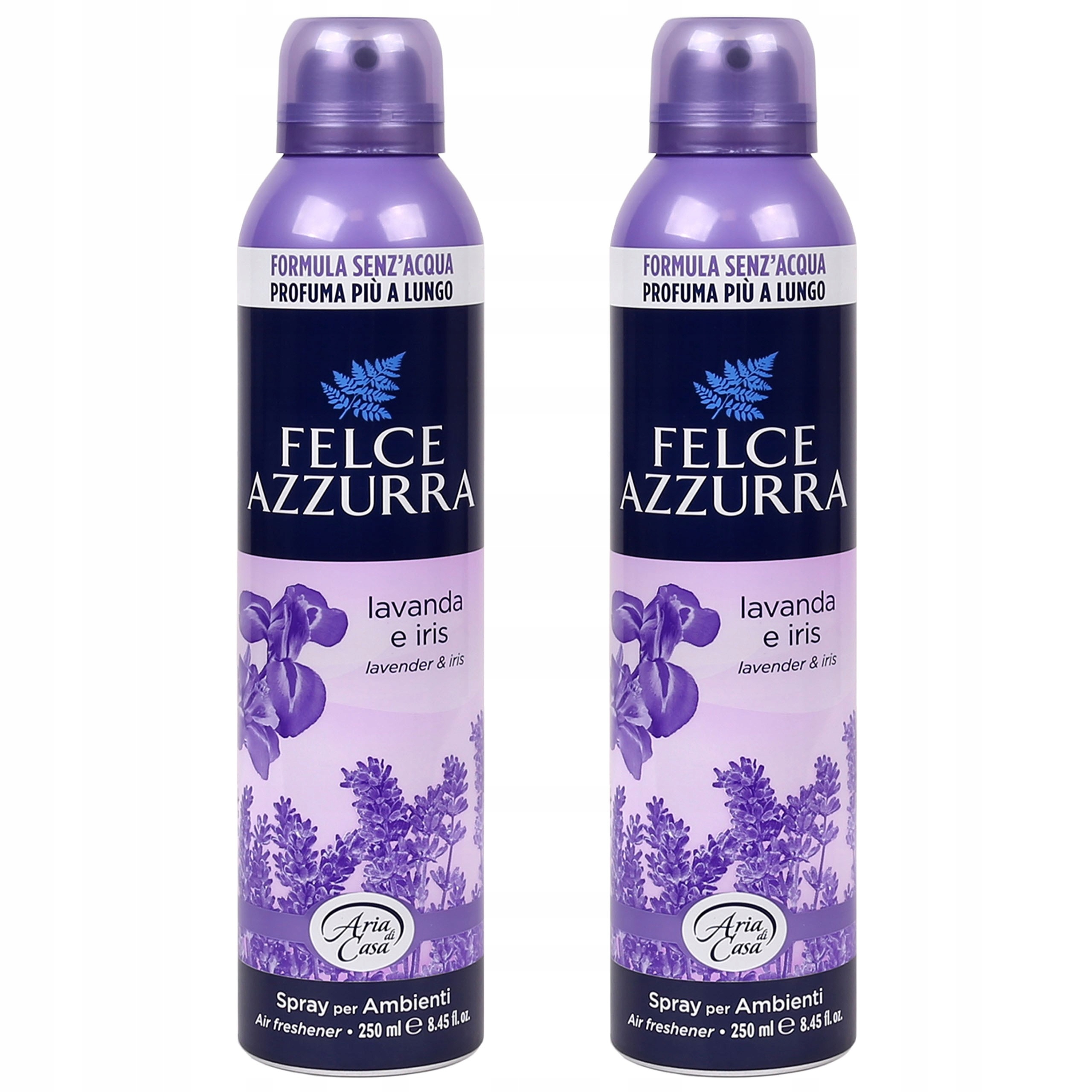 Felce Azzurra Osviežovač vzduchu - Levanduľa a Iris 250 ml x2