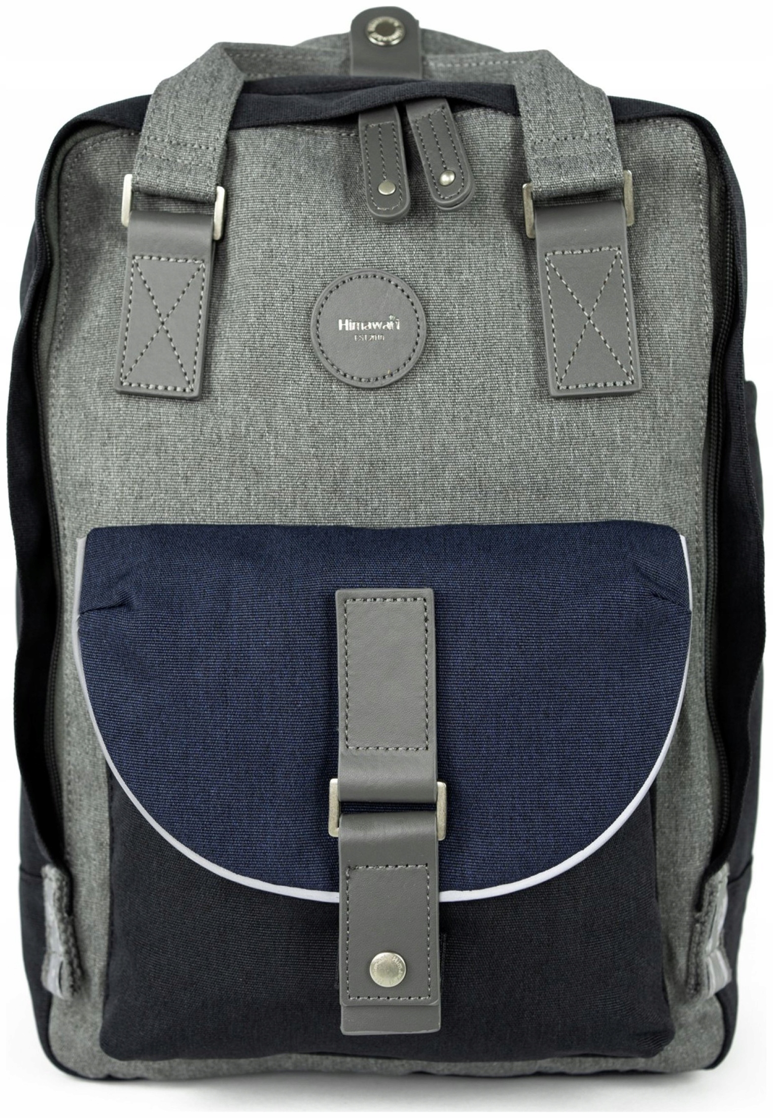 Batoh na notebook Himawari Gravel S do práce do školy Grafitový