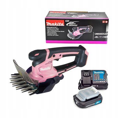 Makita UM600DSAP Nožnice na trávu 12V 1X2Ah Ružové