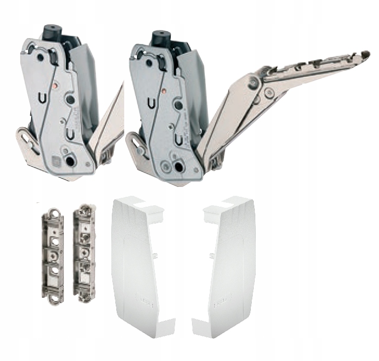 Přední zvedák Free Flap 1.7 Mod B Hafele Bílý