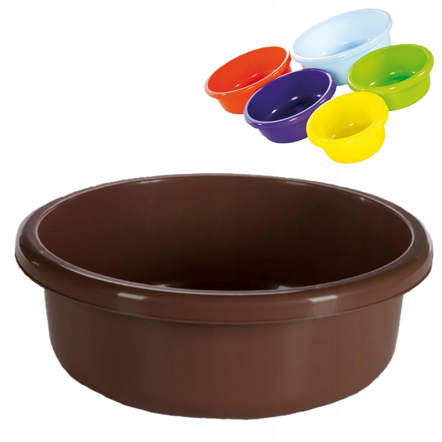 

Miska plastikowa 6,2l 31cm. głęboka Solidna Ładna
