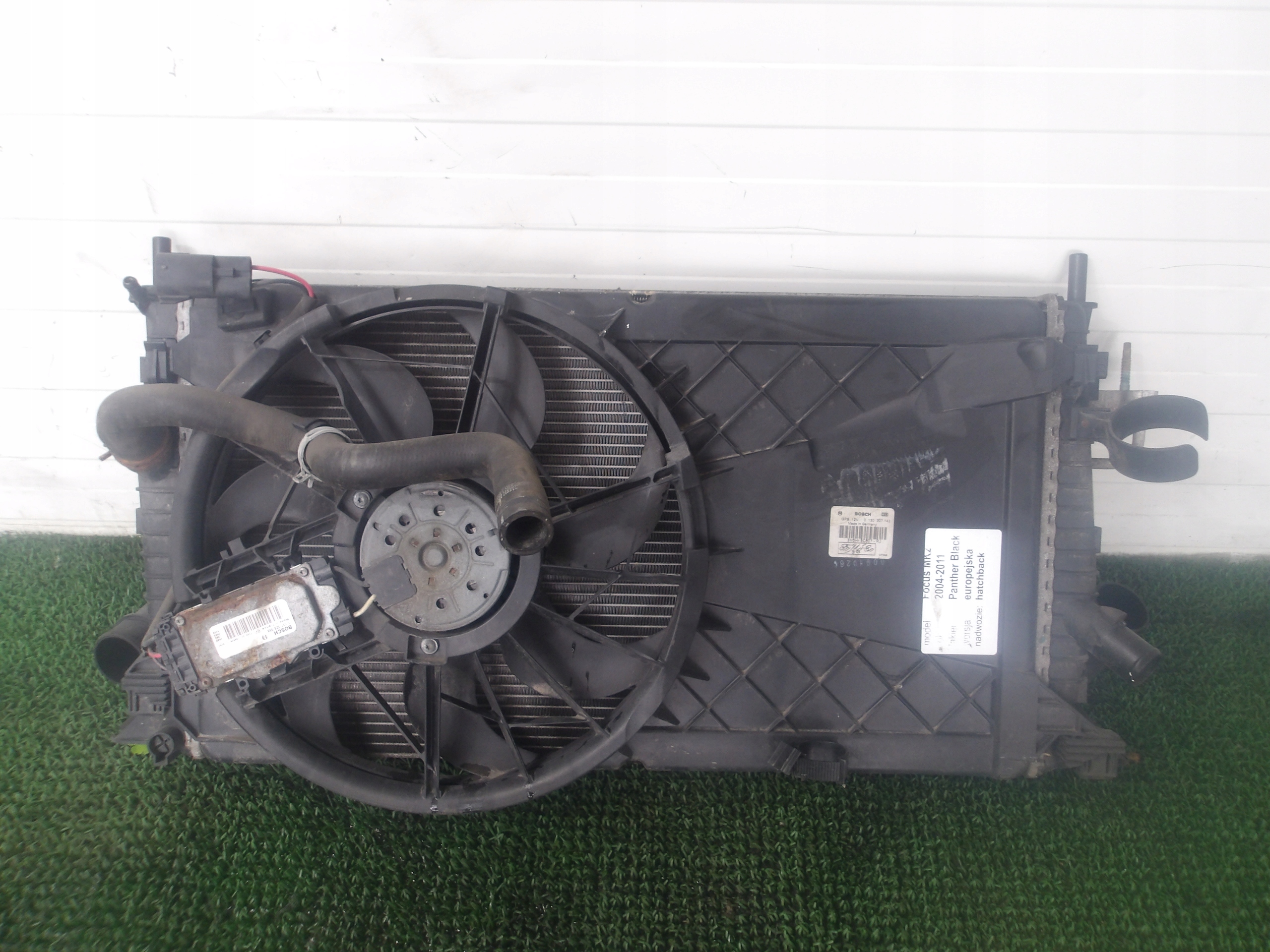 FORD FOCUS MK2 04-10 1.6 TDCI Kühler + Lüfter KOMPLET OE