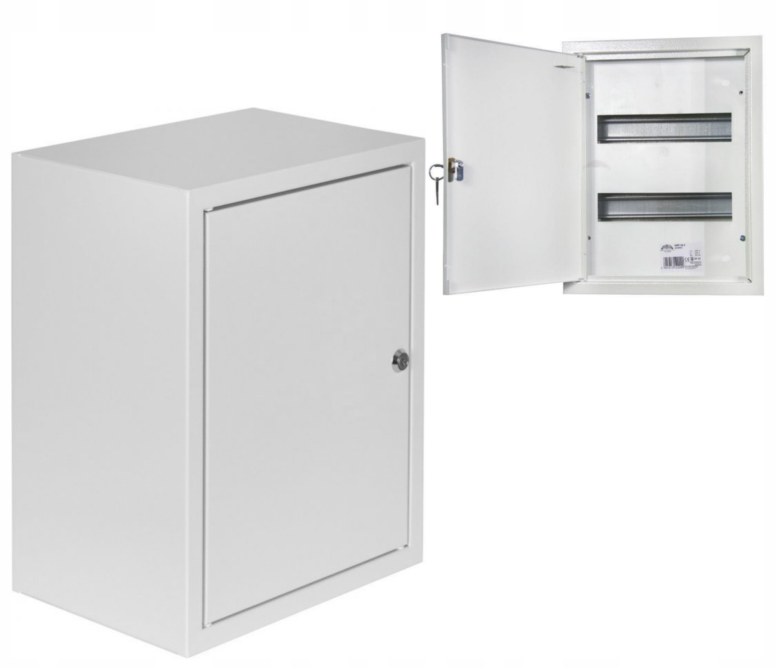 Elektrická rozvaděčová skříň na omítku 2x12