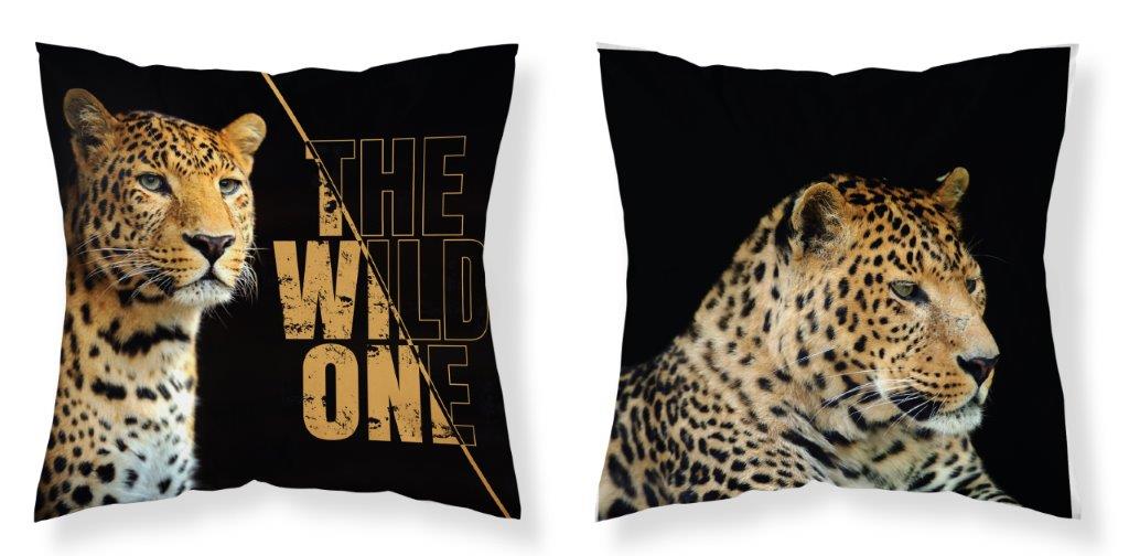 

Poszewka Dwustronna 40x40 Kot Koty Cat Gepard