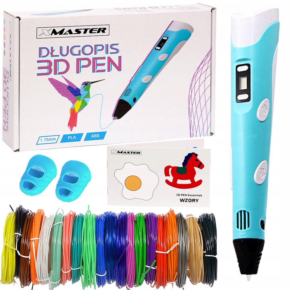 

Drukarka Długopis 3D Pen 2 Zestaw Wkłady 100M