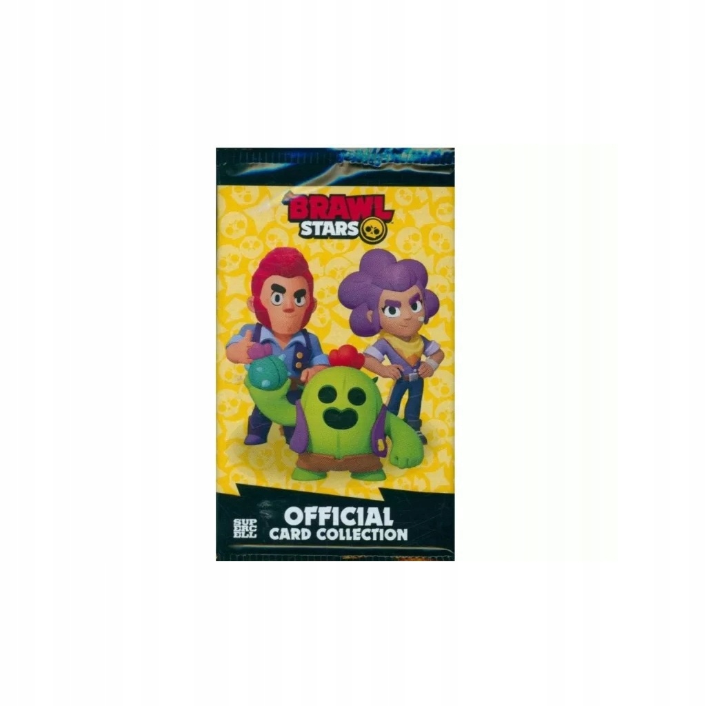 Brawl Stars offical card collection 5 kart