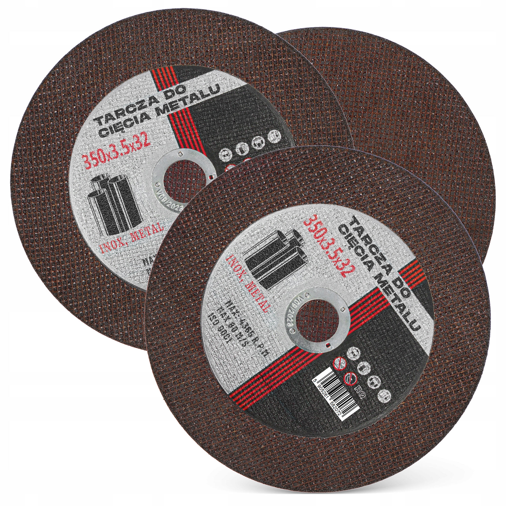 TARCZA CIĘCIA METALU 350 INOX STALI NIERDZEWNEJ ALUMINIUM BLACHY MOCNA Marka inny