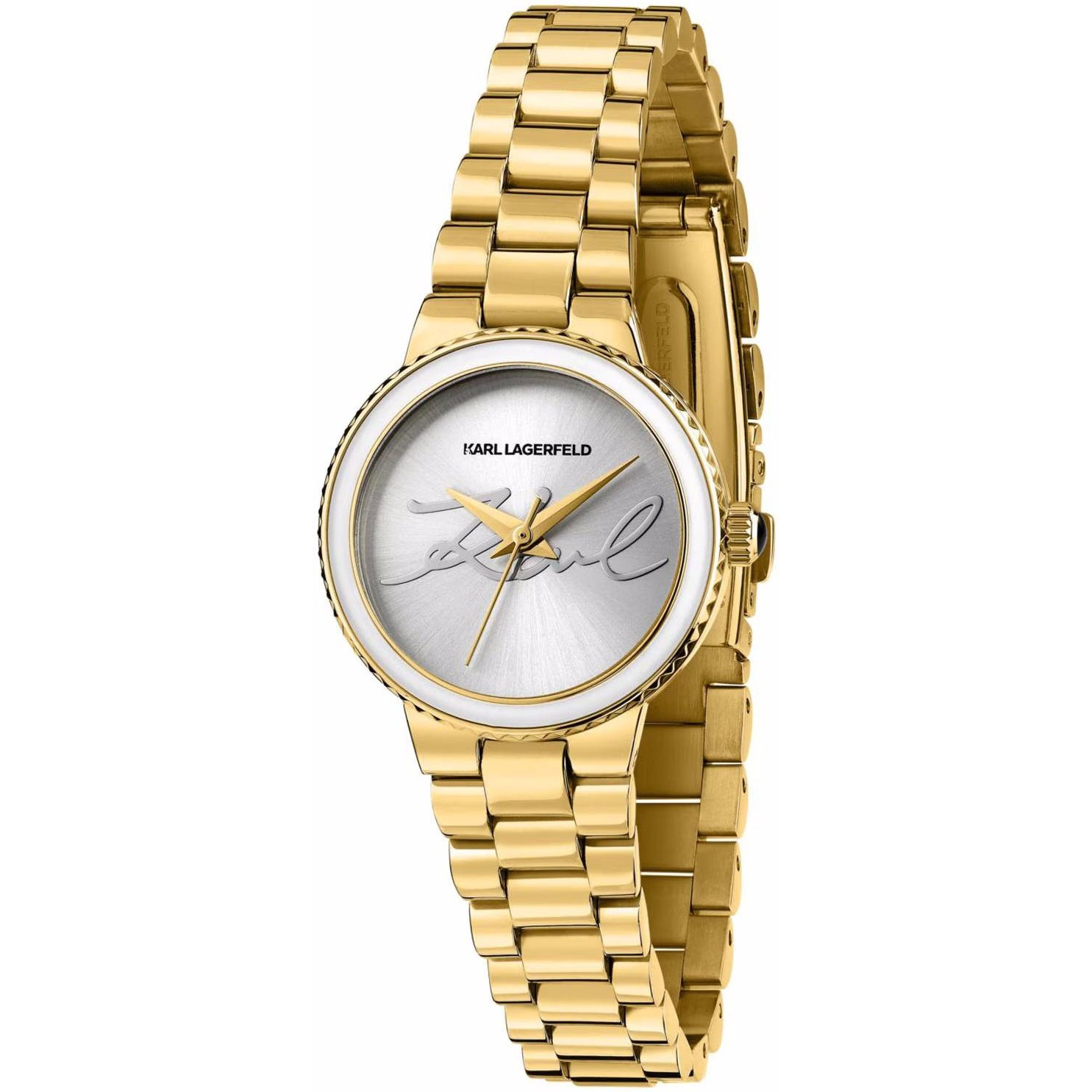 Dámské hodinky Karl Lagerfeld R0553104508 zlaté