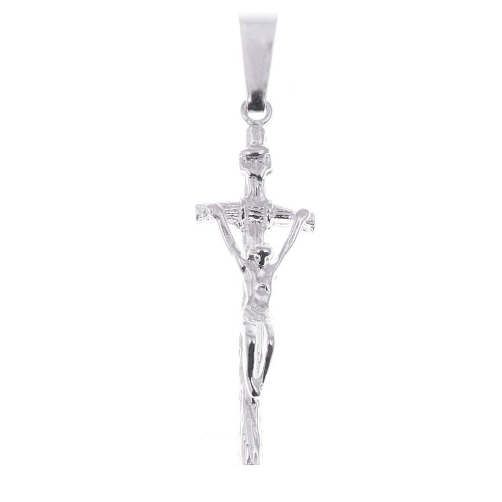 

Krzyżyk srebrny Papieski z wizerunkiem Jezusa