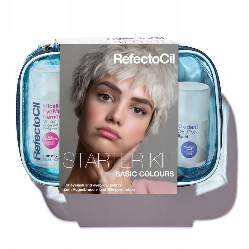 Zestaw Startowy Do Koloryzacji Brwi i Rzęs Starter Kit Basic Colours Refect