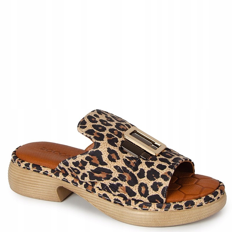 Boccato 0158-228.T25 Béžové Nazouváky S Ozdobou 40