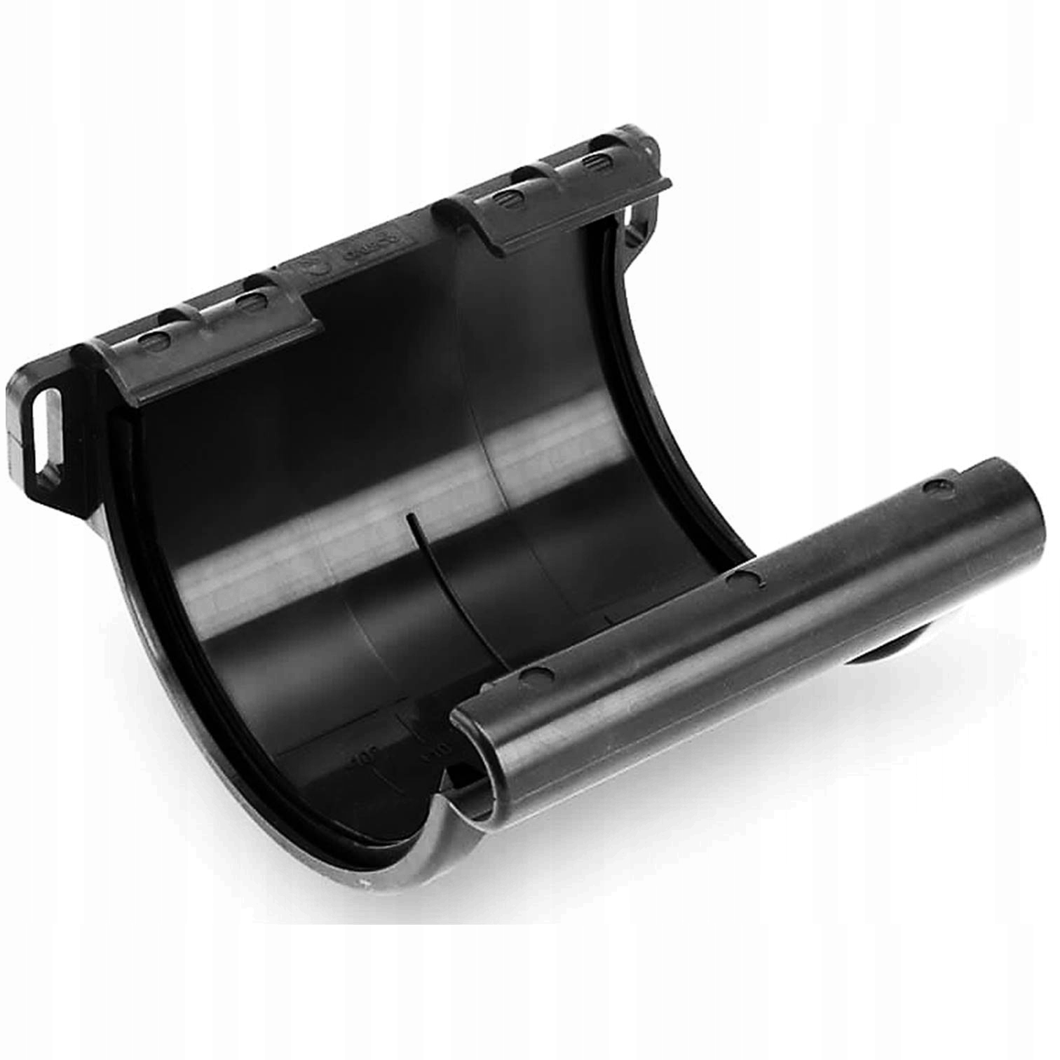 

Łącznik rynny 130mm złączka Galeco Pvc czarny