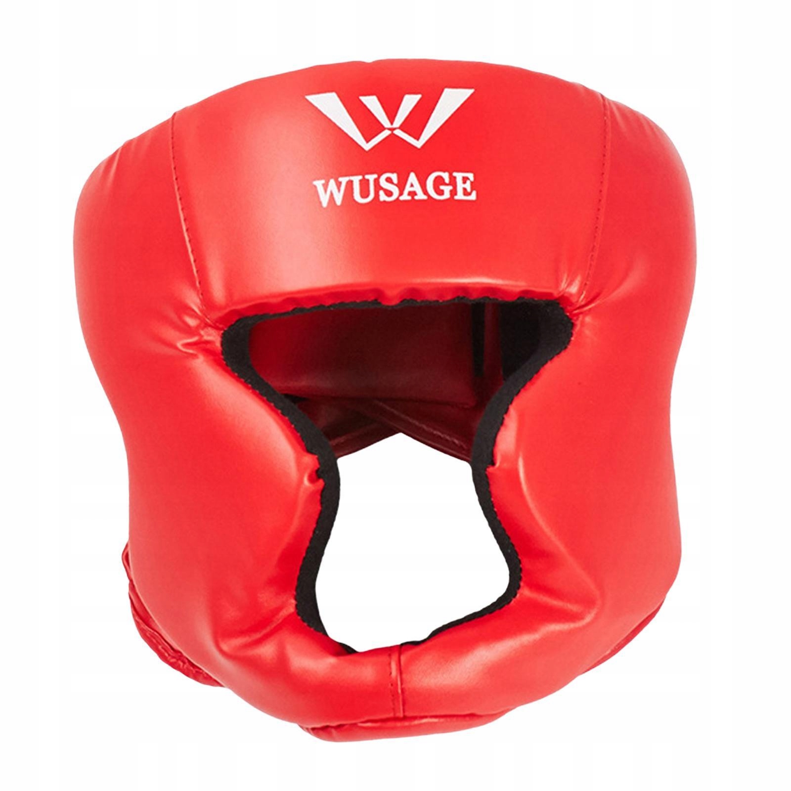 Ochraniacze na głowę do boksu dla czerwonego, duże Marka bez marki