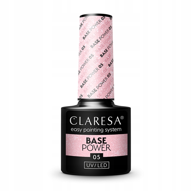 Baza Hybrydowa Claresa Power Base Róż z drobinkami Marka Claresa