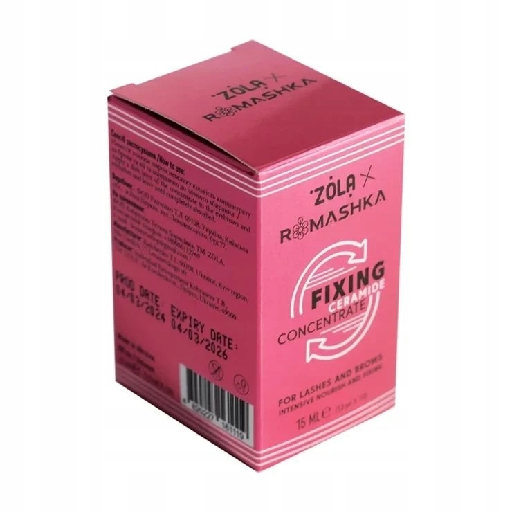Zola x Romashka Koncentrát Fixing Ceramide v sáčku, 1.5 ml x 10 Ks