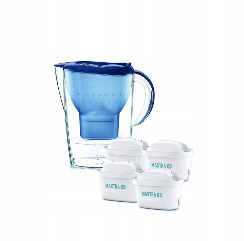 Dzbanek filtrujący Brita Marella 2,4 l niebieski 4 wkłady filtrujące