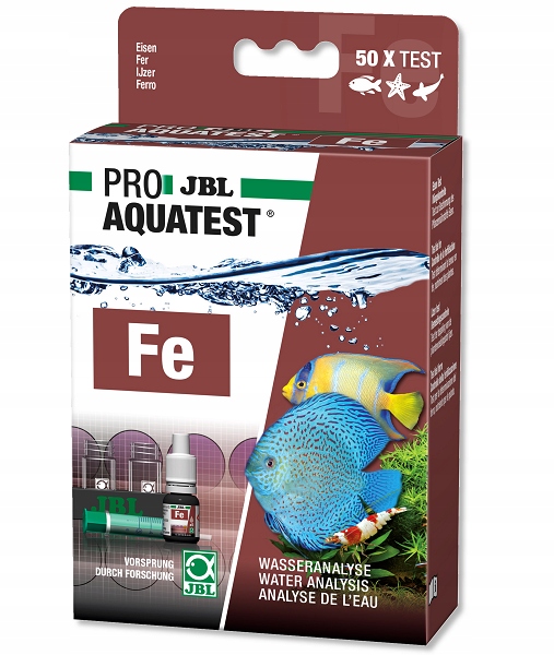 Jbl Proaqua Fe Kapkový test železa 50 měření