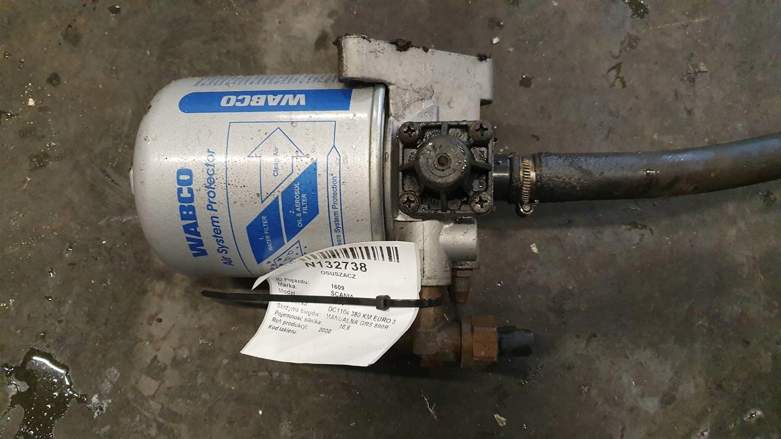 OSUSZACZ 0371511 SCANIA R114