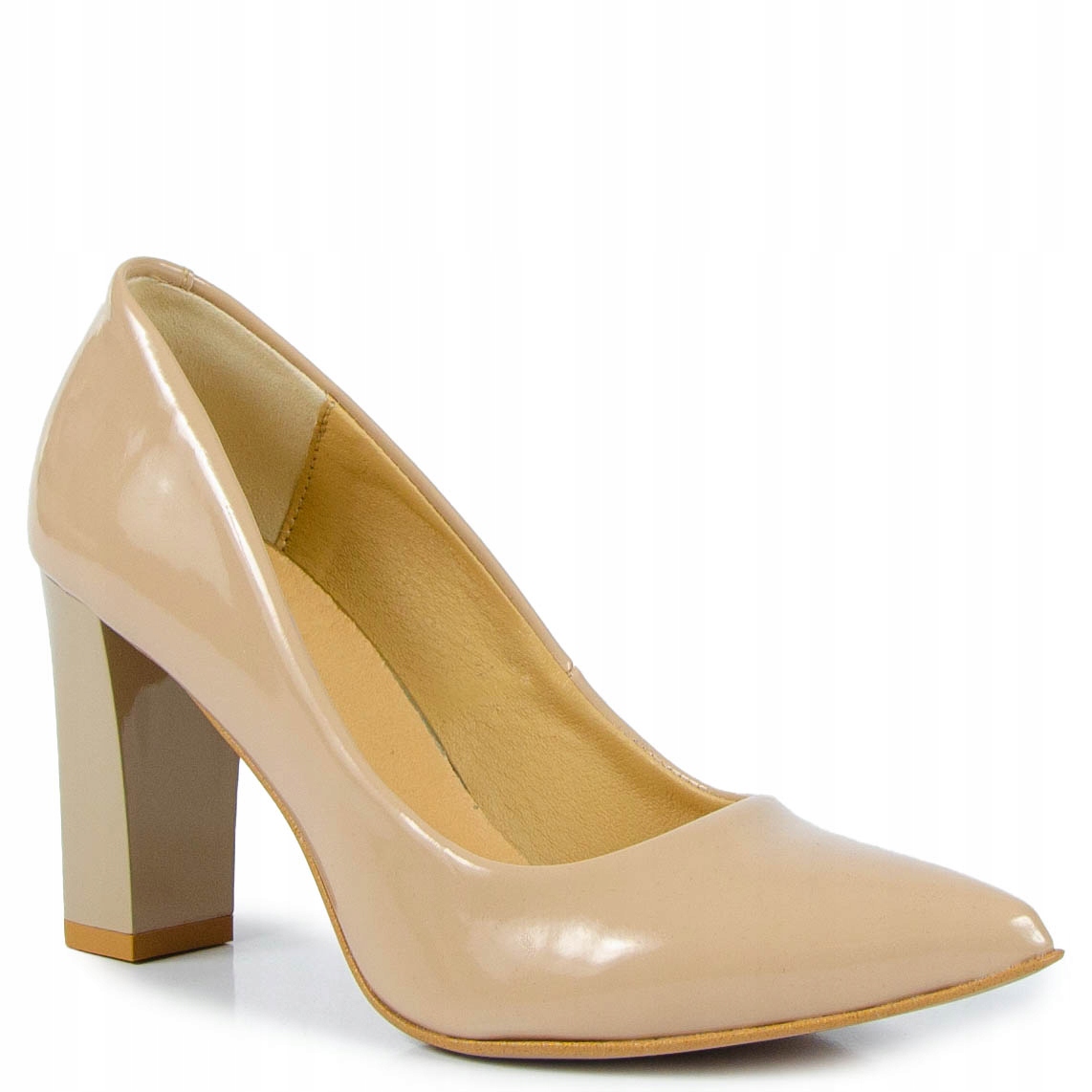 LaRoni E453 Lodičky Špic Kůže Béžová 39