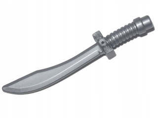 

Lego 25111 ninjago broń miecz flat silver 1 szt N