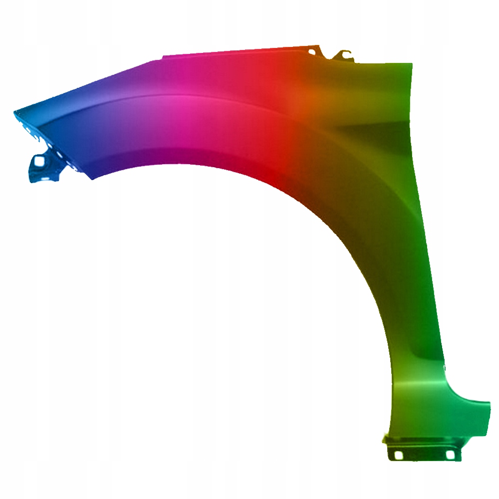 Blatník Ford Fiesta MK7 Každá Libovolná Barva 08-17 Levý Přední