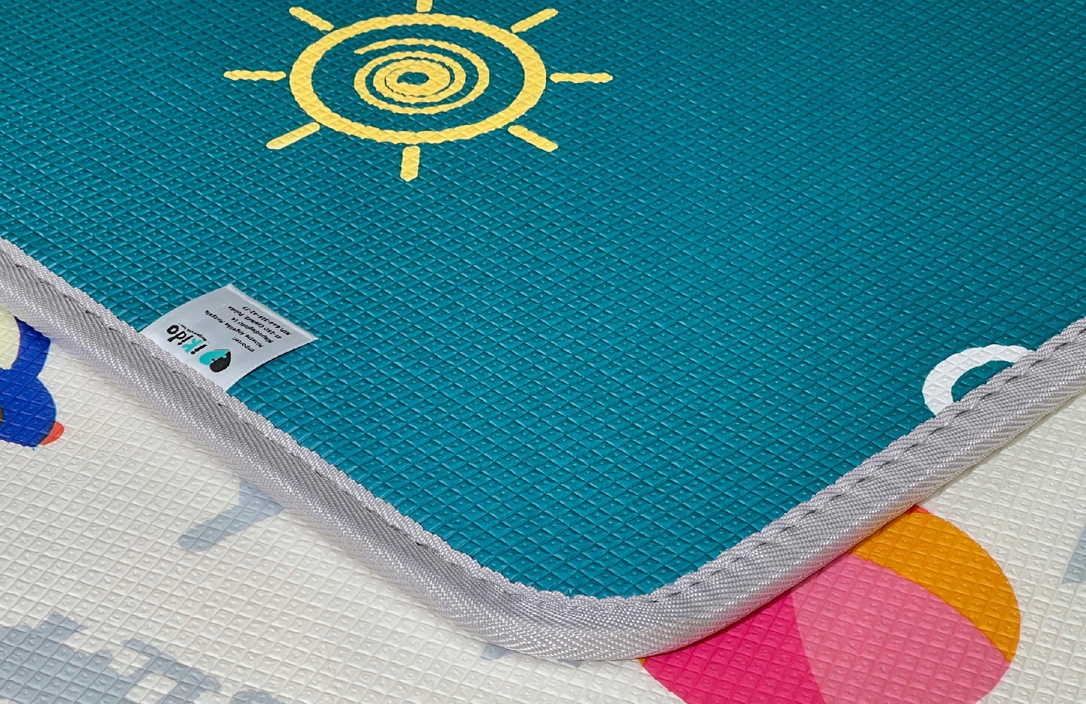 MATA PIANKOWA EDUKACYJNA DWUSTRONNA XPE 180x150 Efekty brak