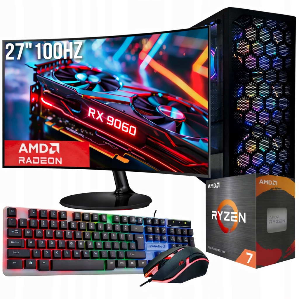 Sada Gamer Master Ryzen 7 32GB Ssd 1TB Rx 9060 16GB