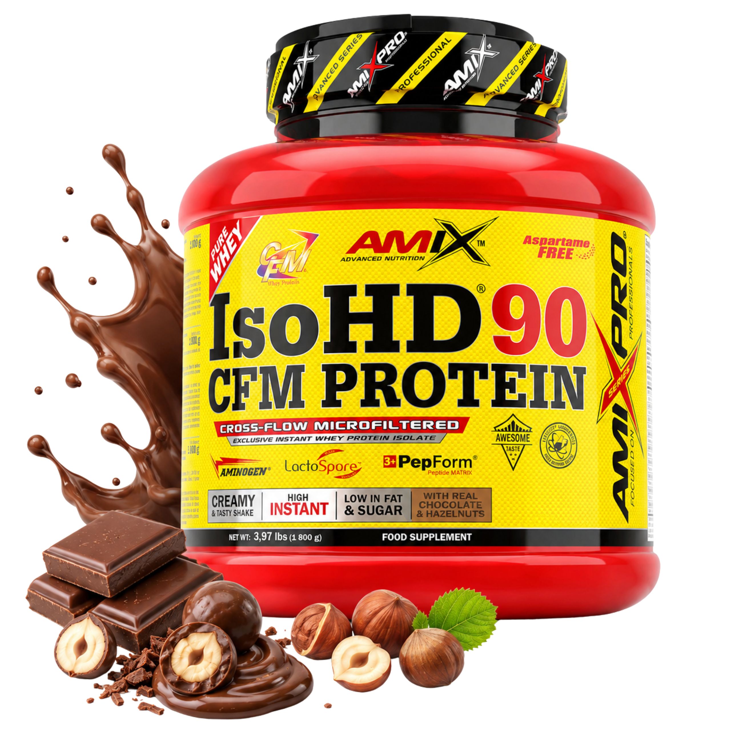 Proteinový Izolát bez cukru Bílkoviny bez laktózy Protein pro redukci