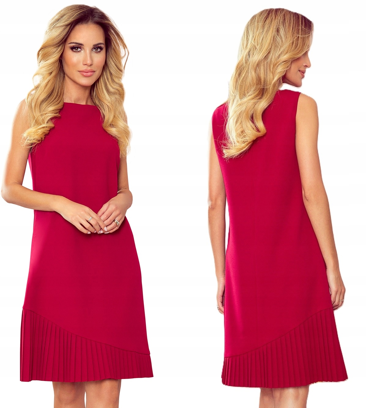 Dámské Jednoduché Lichoběžníkové Šaty S Asymetrickou Légou, Roztrhaná, Velikost XXL