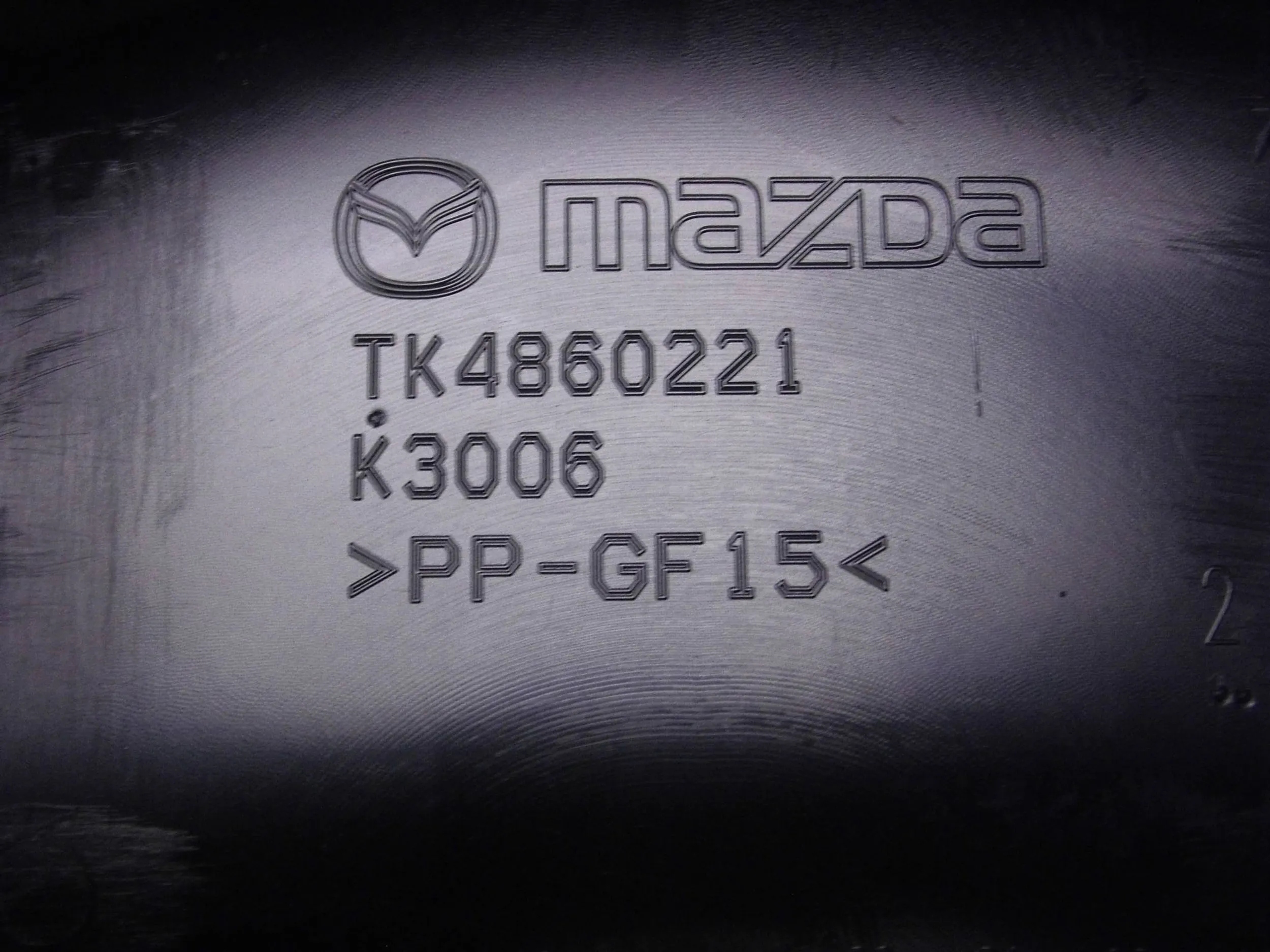 Mazda 6 GJ 2018 instrument panel frame cover cap