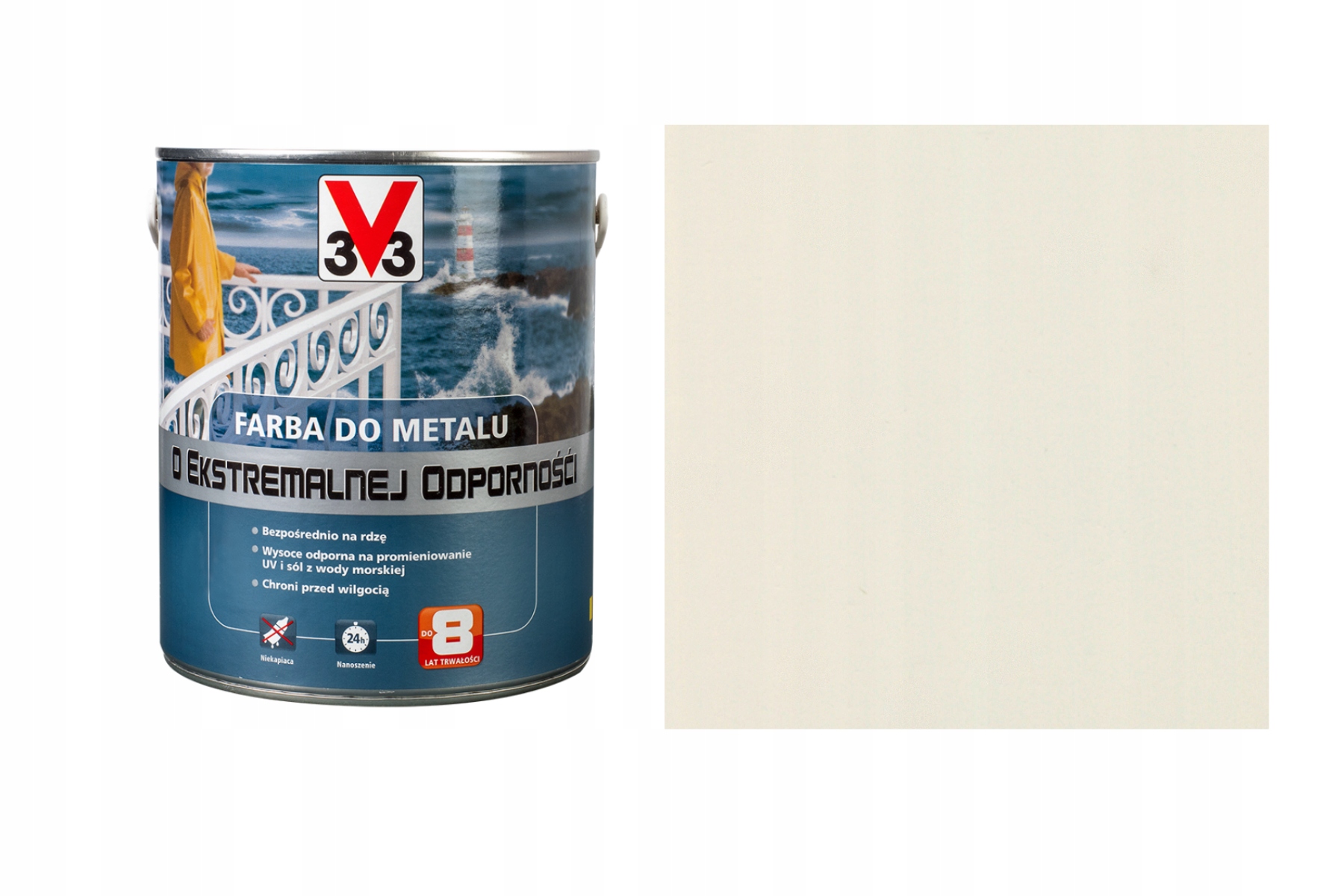 V33 Barva pro kov s extrémní odolností 2,5 l