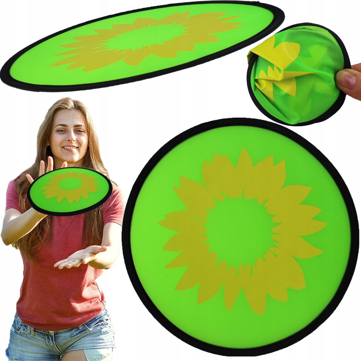FRISBEE ZABAWKA DLA DZIECI DYSK RING DO RZUCANIA 25 CM