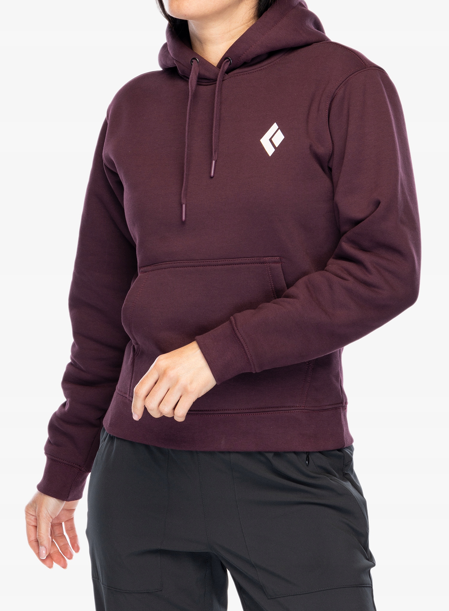 Bluza z kapturem Black Diamond Equipment For Alpinists Po Hoody bordeaux Xs