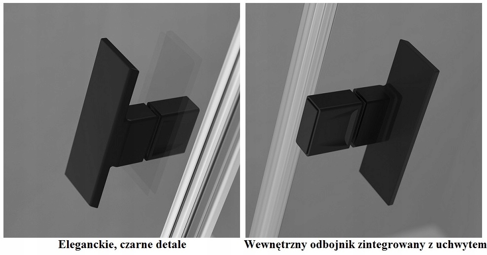 Drzwi LEWE NES BLACK DWJ I 90x200 cm RADAWAY EAN (GTIN) 5902738064444
