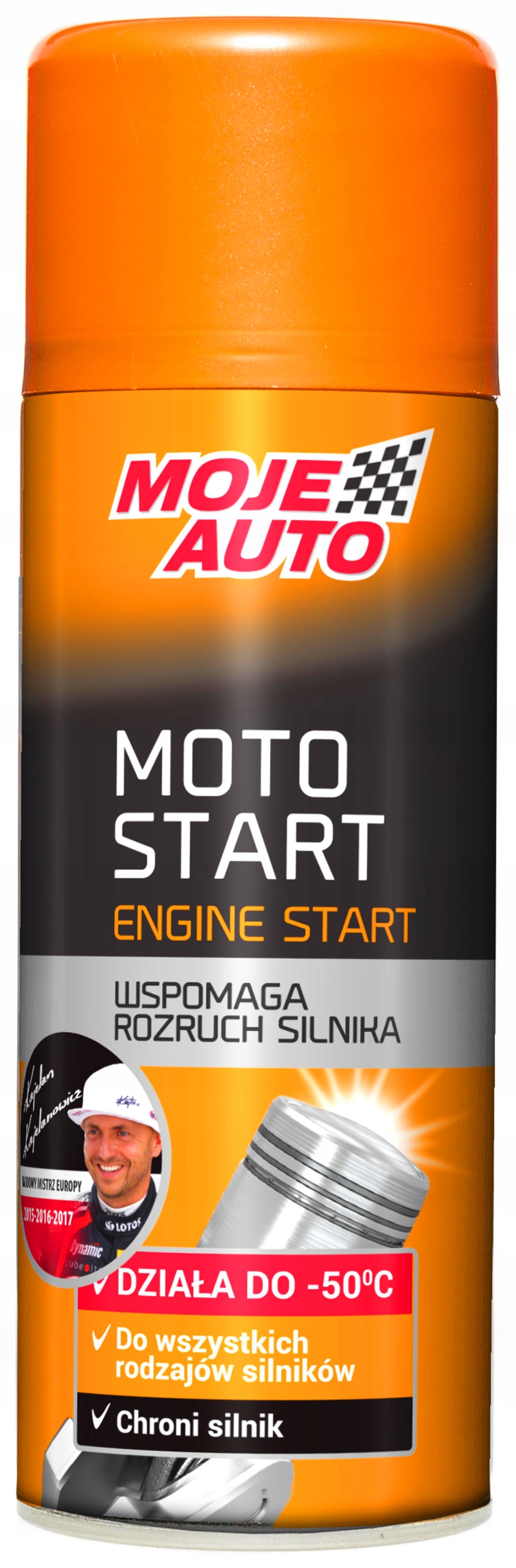 MOJE AUTO MOTO START samostart silnika 400ml