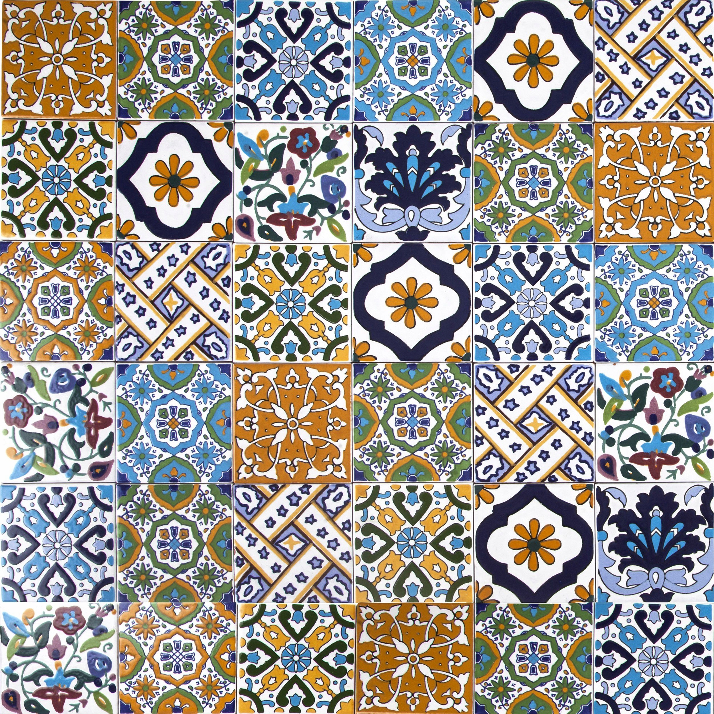 

Płytki Marokańskie Ścienne Patchwork 50 szt Wati